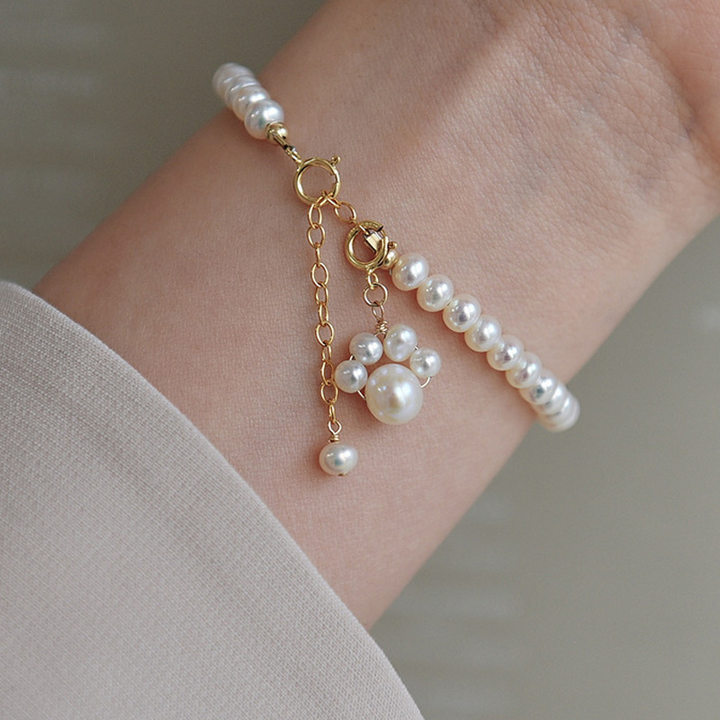 古耐 时尚珍珠手链