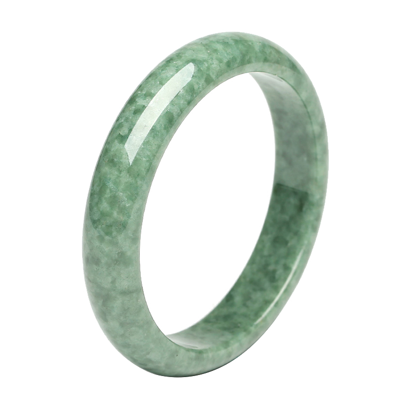 凤禧 糯种满绿翡翠手镯