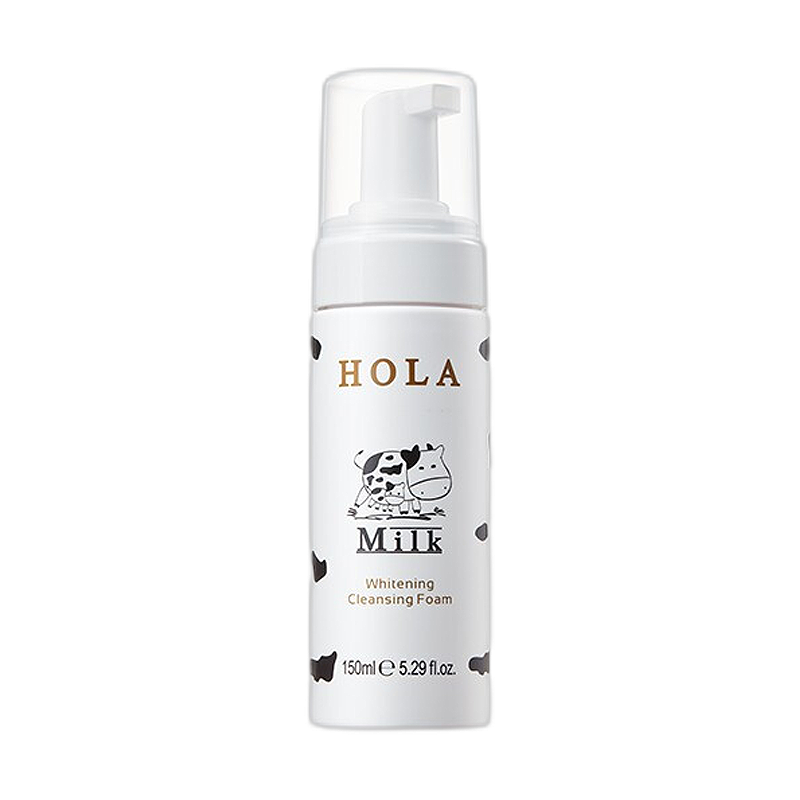 赫拉 牛奶雪肤焕白慕斯洗面奶