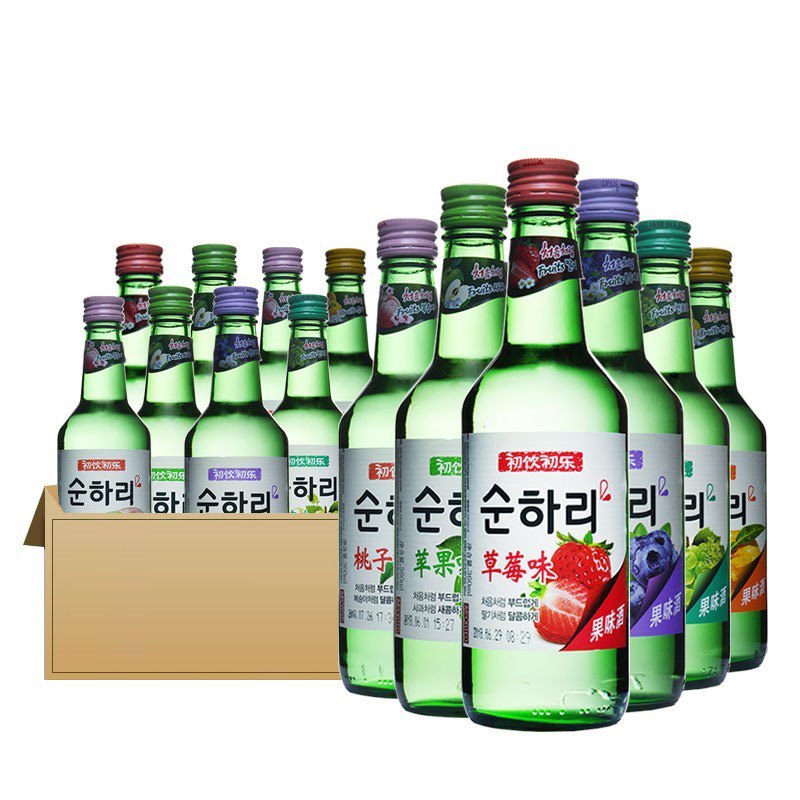 初饮初乐 韩国原装进口清酒