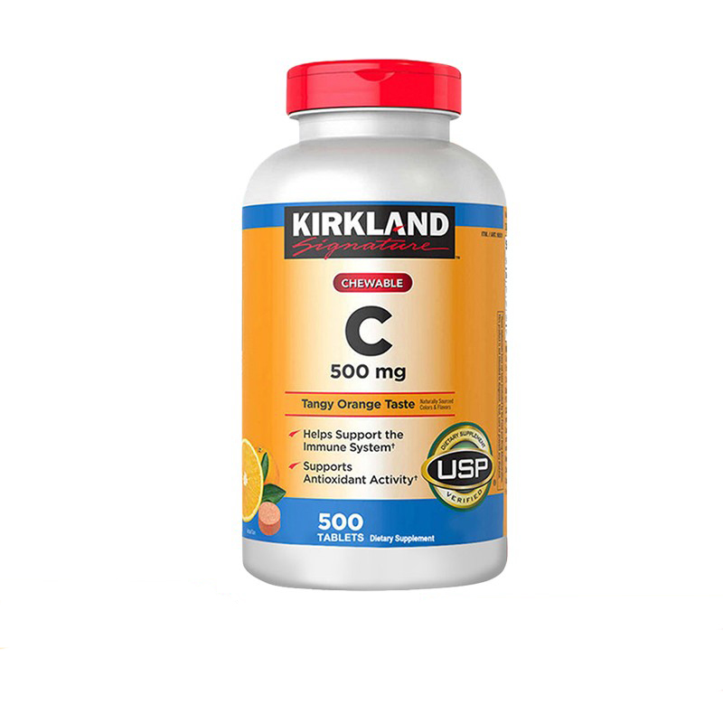 柯克兰 天然 维C咀嚼片