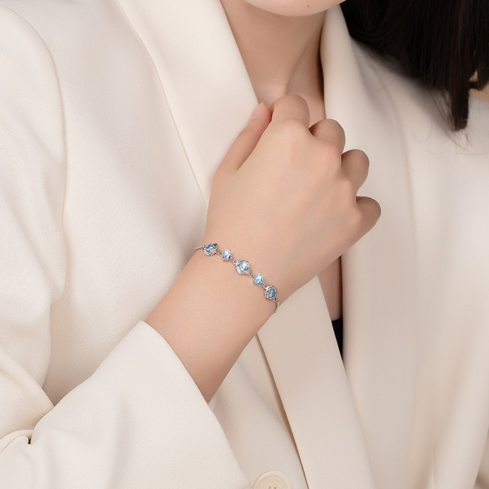 花影玫瑰相约手链