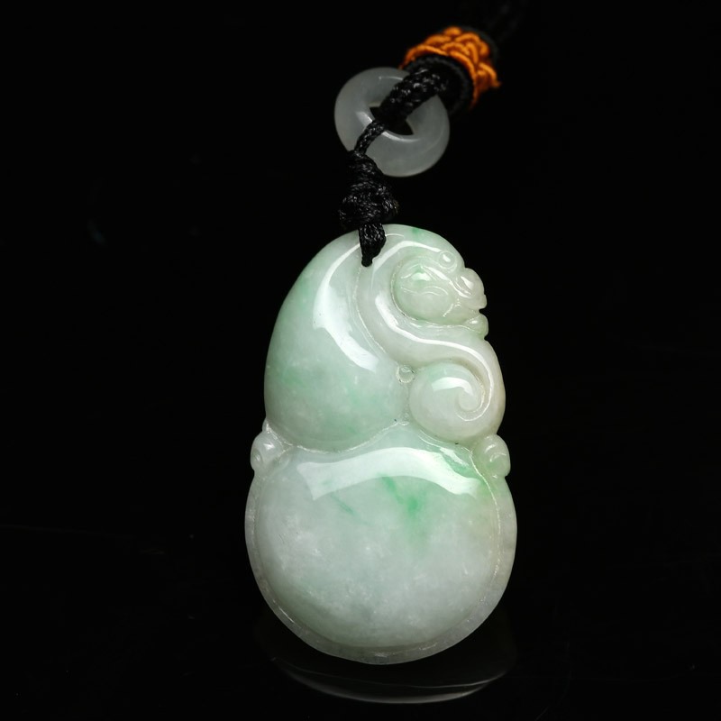 七彩云南 葫芦翡翠吊坠