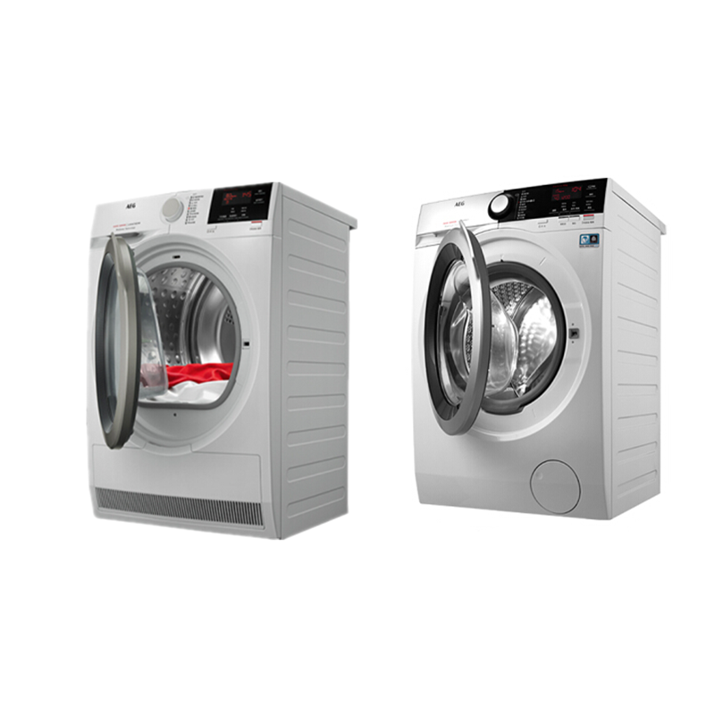 AEG滚筒热泵洗烘套装