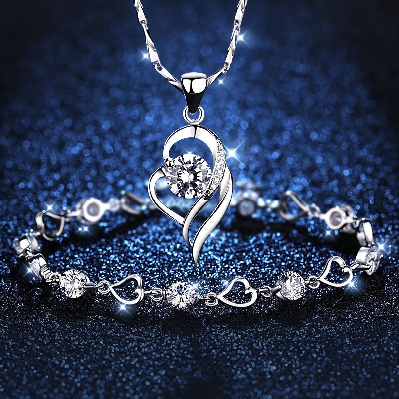 冠带 永恒之心项链