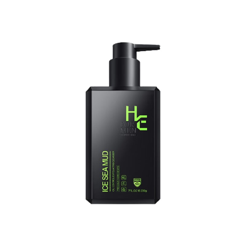赫恩 男士冰海泥去角质 洗面奶