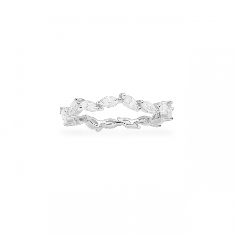 APMMonaco气质银戒指