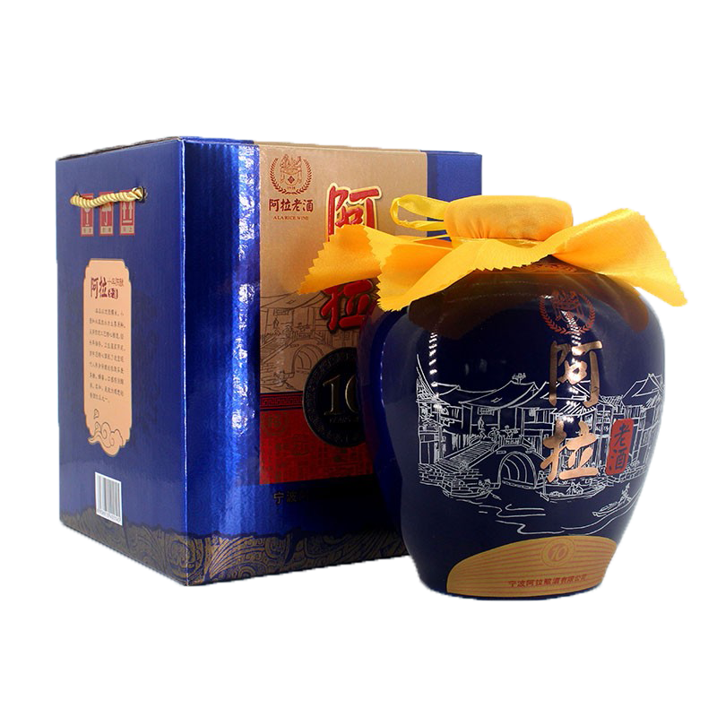 阿拉老酒 蓝瓷坛装米酒