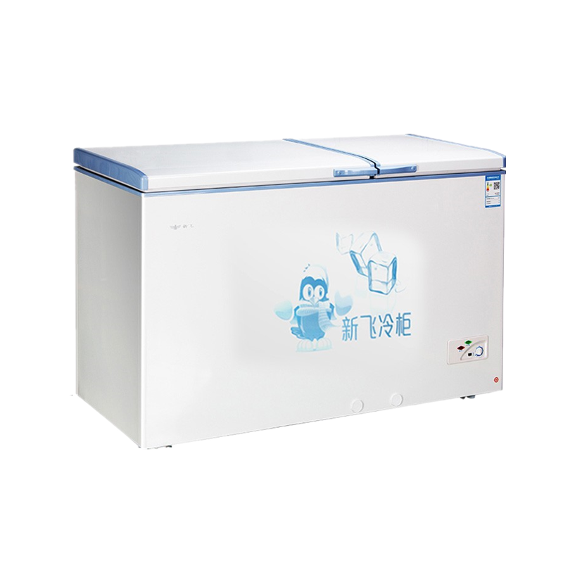 新飞顶开卧式双箱双温冰柜