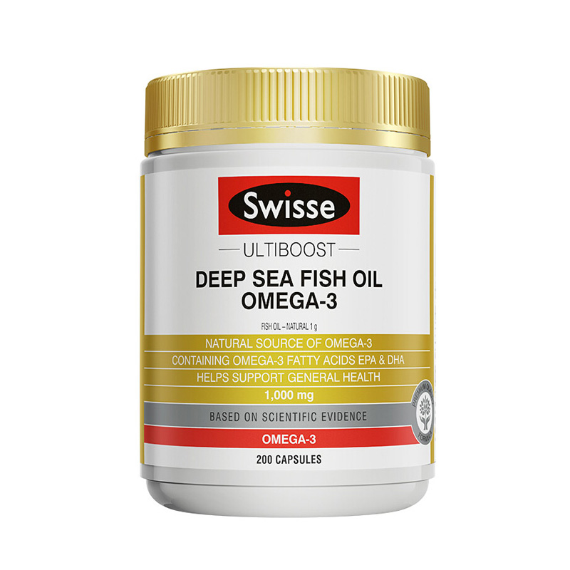 斯维诗 无腥味鱼油胶囊