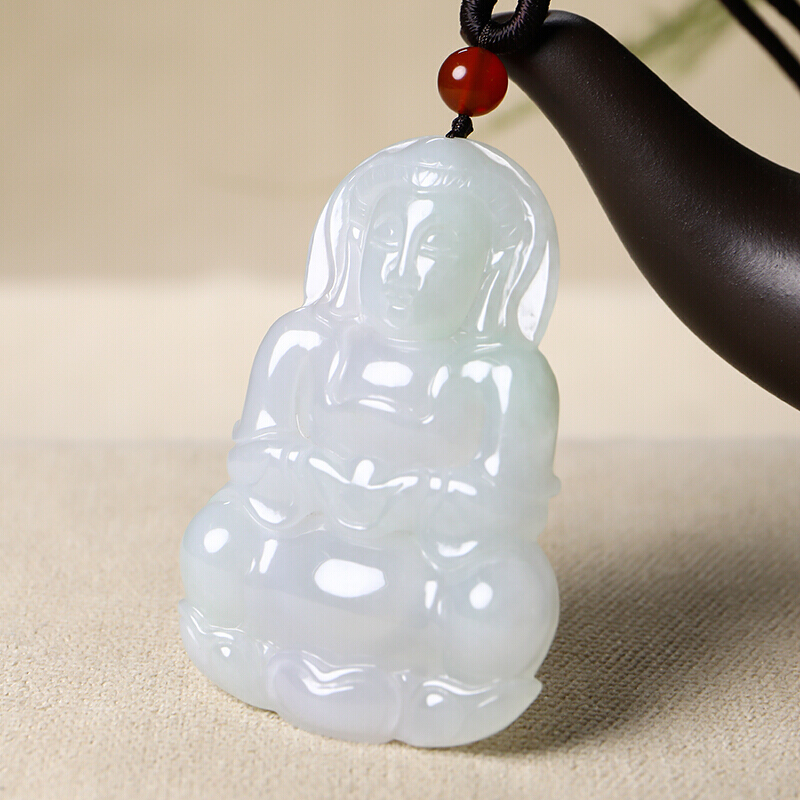印象眸 观世音翡翠吊坠