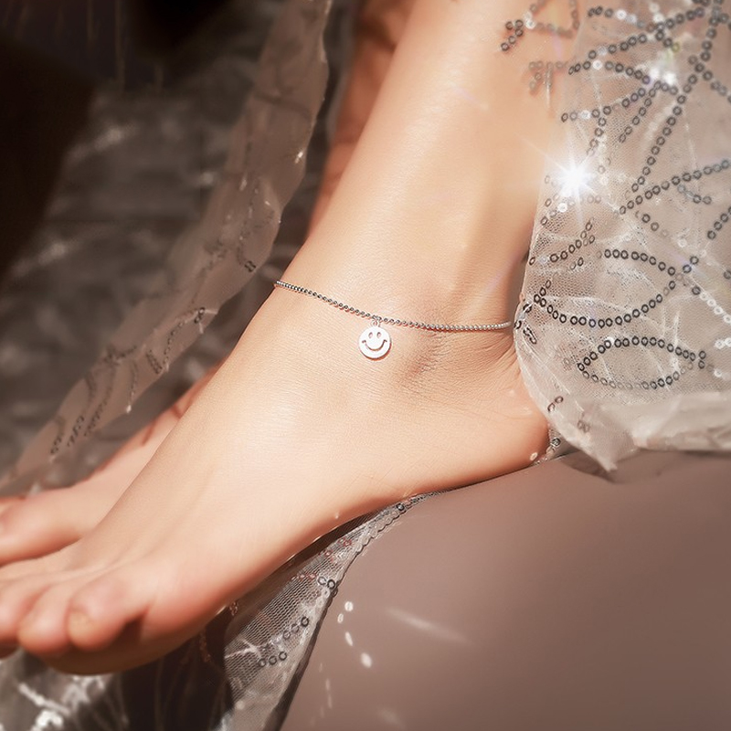 沫兰 治愈笑脸 脚链