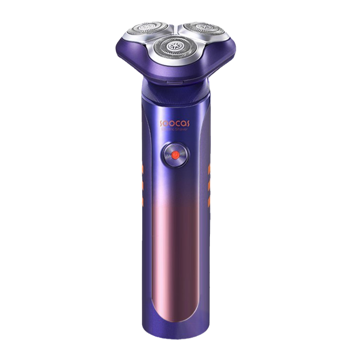 素士干湿双剃三刀头剃须刀