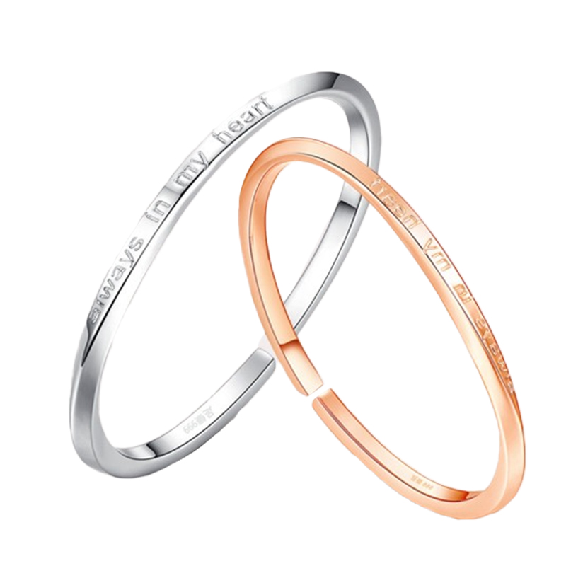 银千惠999银简约手链