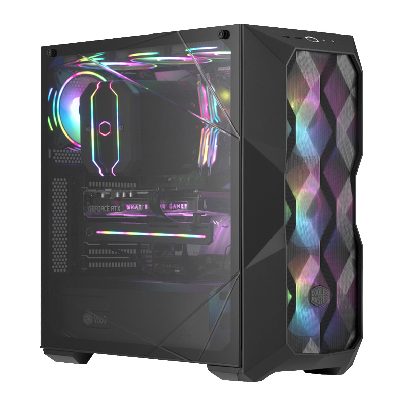 酷冷至尊 中塔网孔防尘 机箱