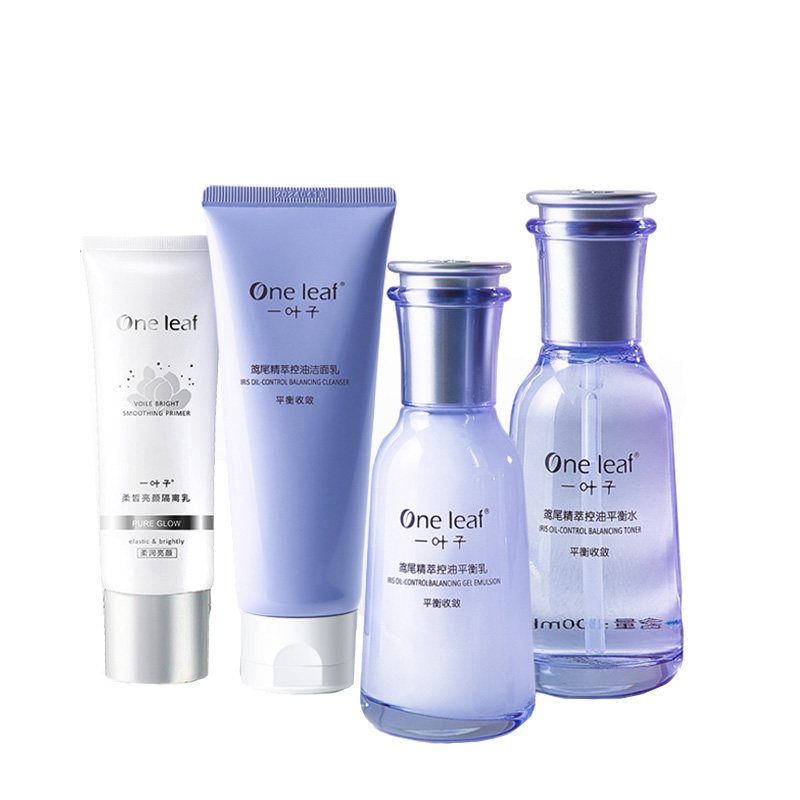 一叶子 平衡水油 护肤套装