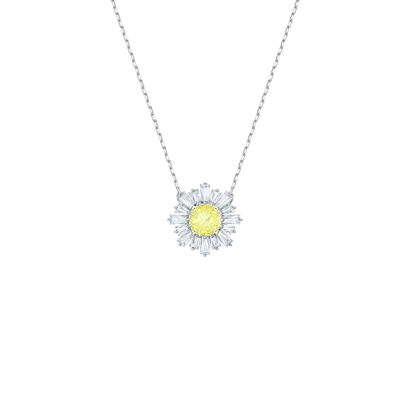 施华洛世奇 太阳花 项链