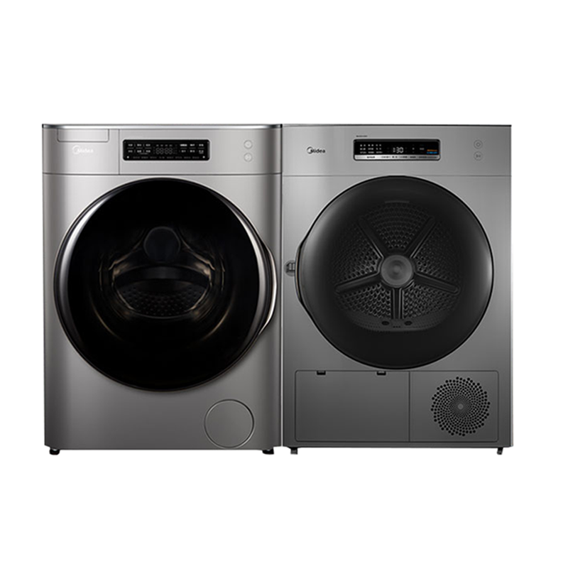 美的 银离子除菌轻薄洗烘套装