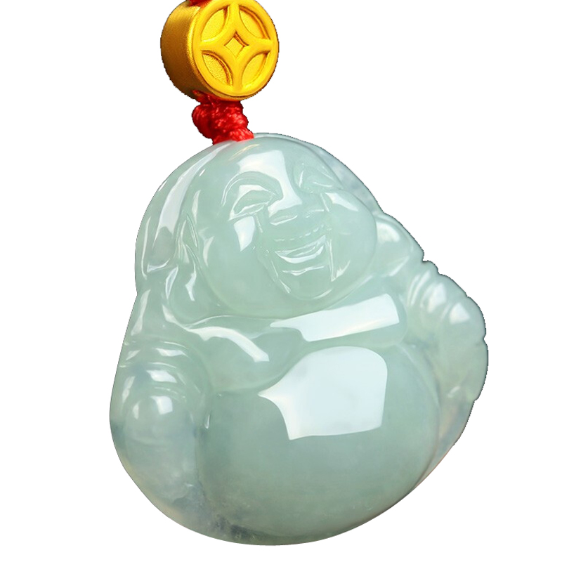 凤禧 玉佛翡翠吊坠