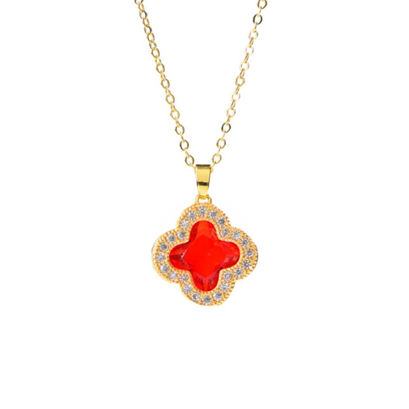 兰际四叶草女士项链