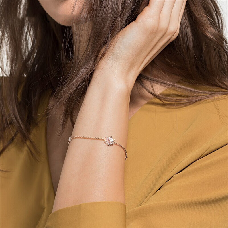 施华洛世奇雪花造型手链