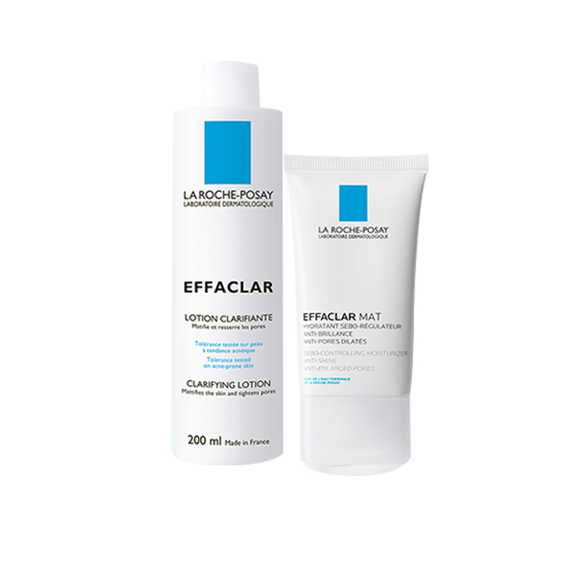 理肤泉 清痘水乳护肤套装