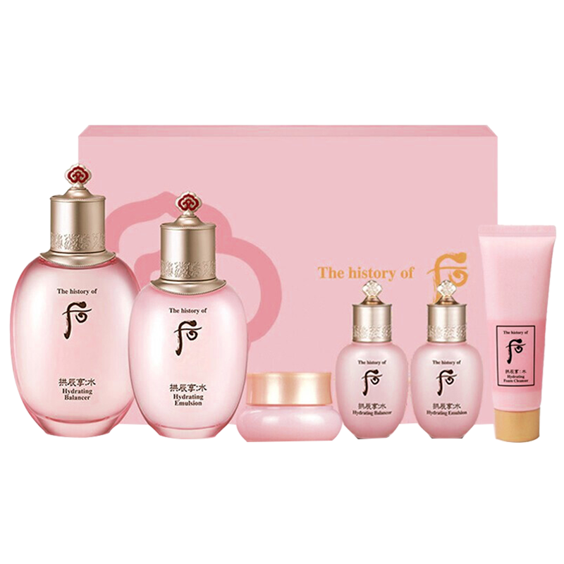 Whoo 润肌柔肤护肤套装