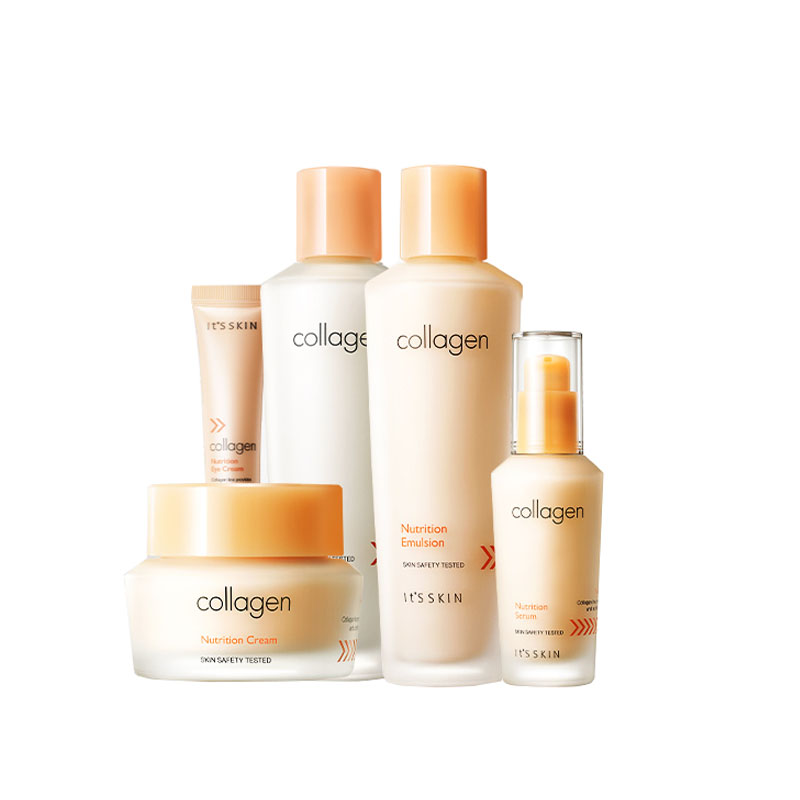 伊思 弹力胶原蛋白护肤套装