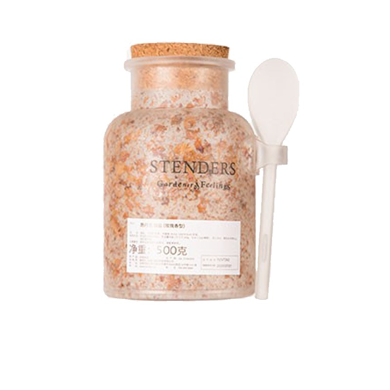 施丹兰柔肤滋养玫瑰浴盐