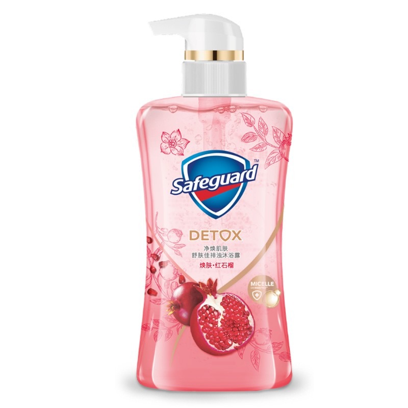 舒肤佳红石榴沐浴露
