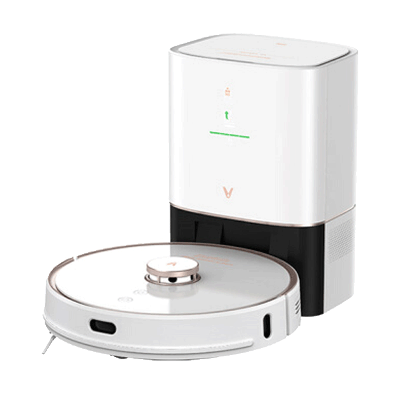 云米 自动集尘大吸力扫地机