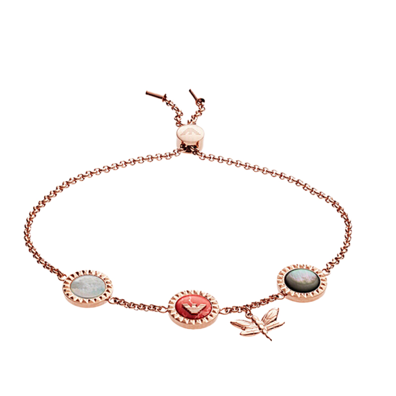 阿玛尼复古风简约蜻蜓手链