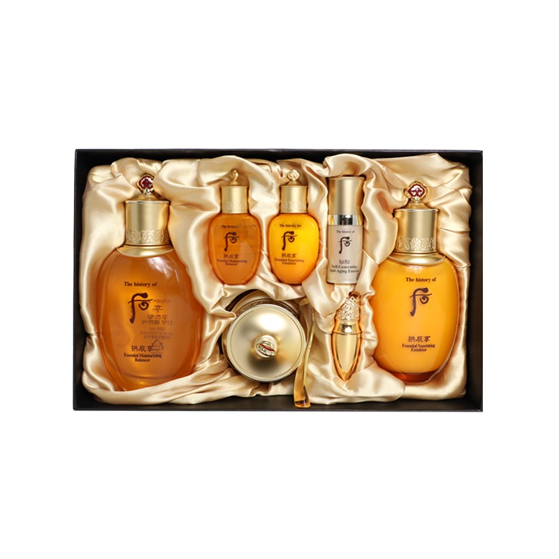 后拱辰享气韵生润水乳套装