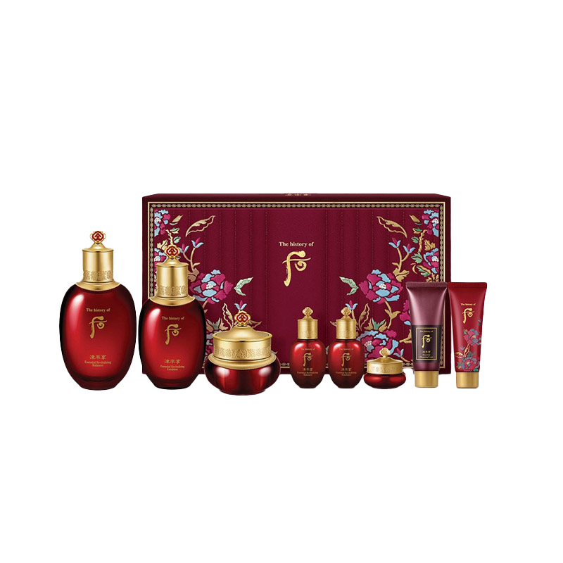 后 津率享精华水乳护肤套装