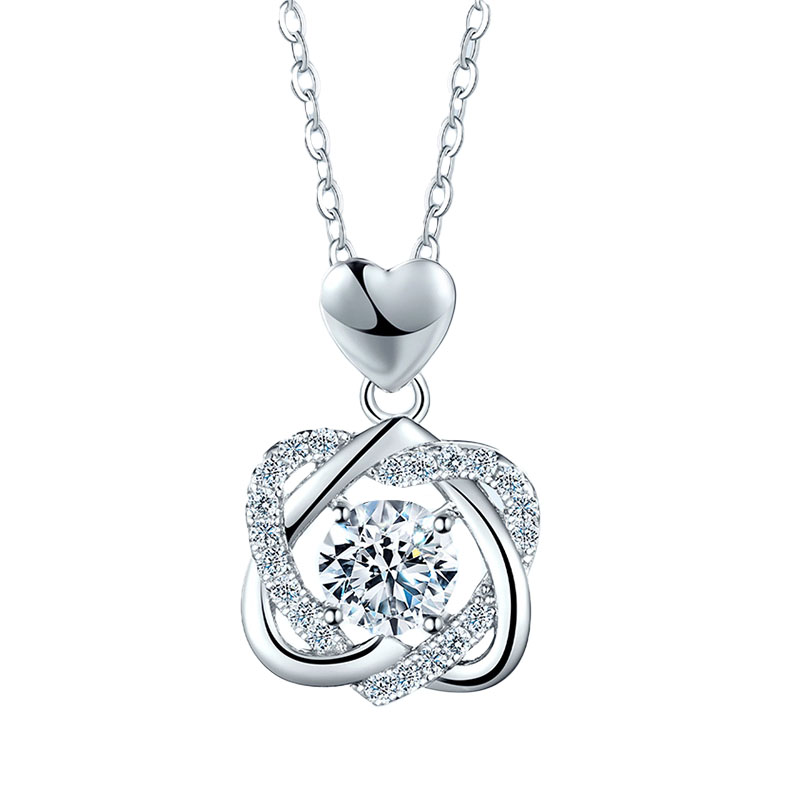 T400莫桑钻石项链