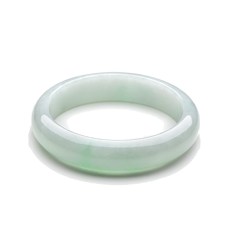 可玉可求 淡绿色手镯