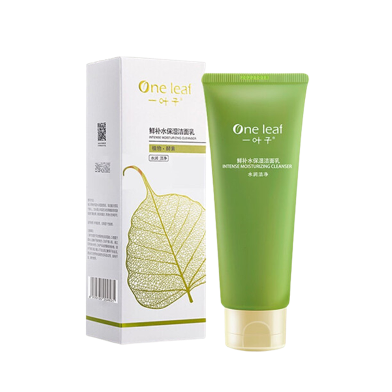 一叶子 补水保湿洗面奶