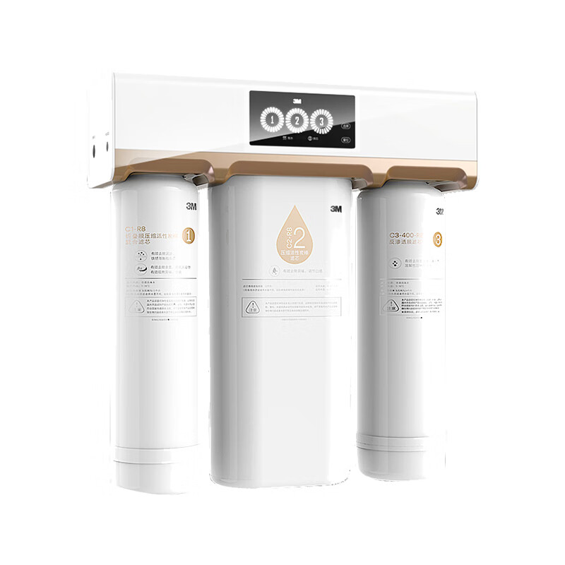 3M 小巧安静大流量净水器