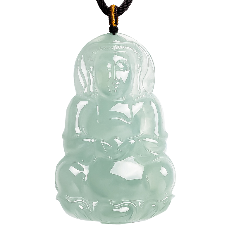 东方雅翠 观音翡翠吊坠