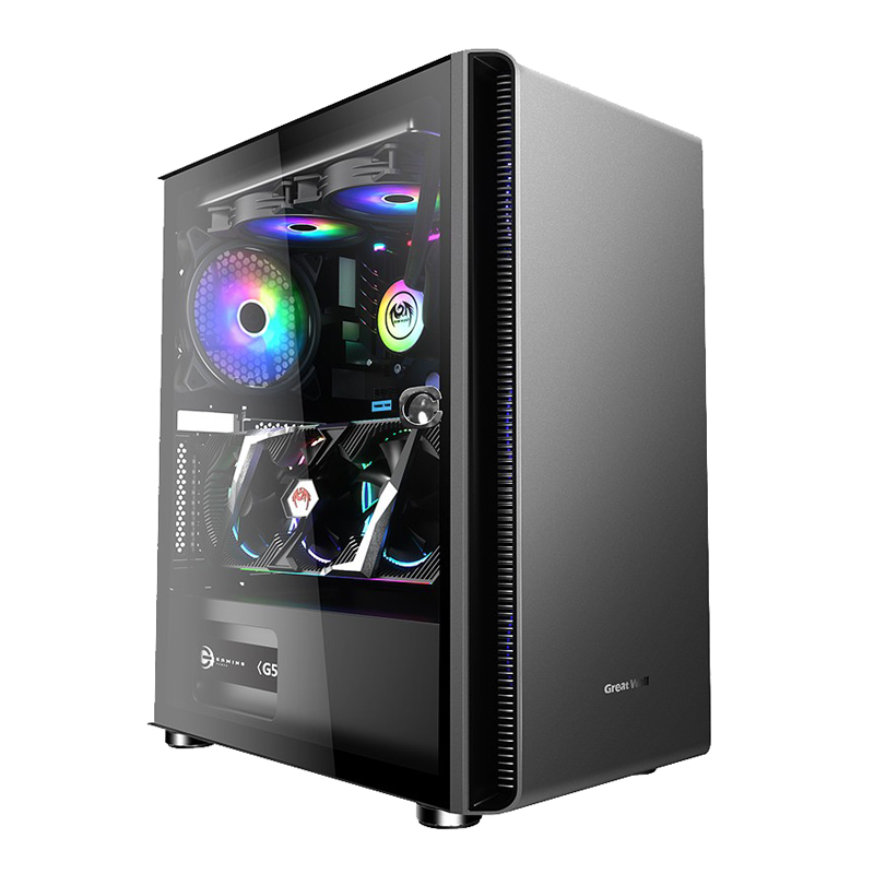 长城 降噪防震显卡竖插 机箱