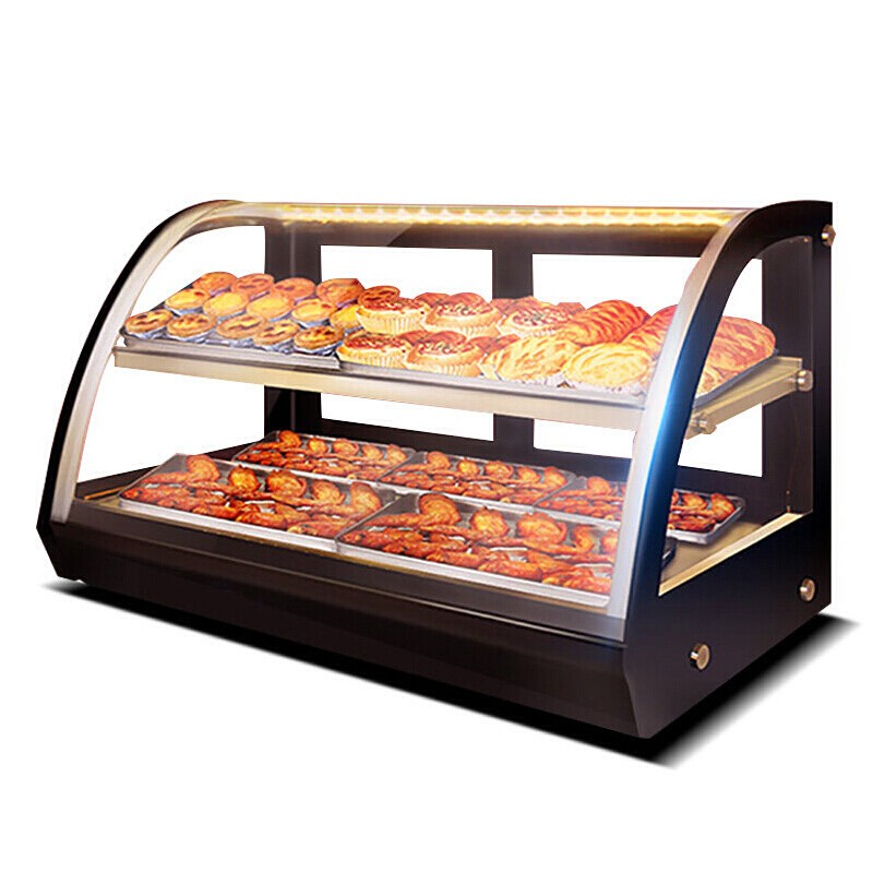 乐创 钢化玻璃展示柜