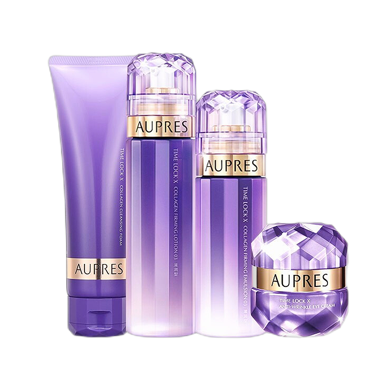 欧珀莱 时光锁胶原紧致护肤套装