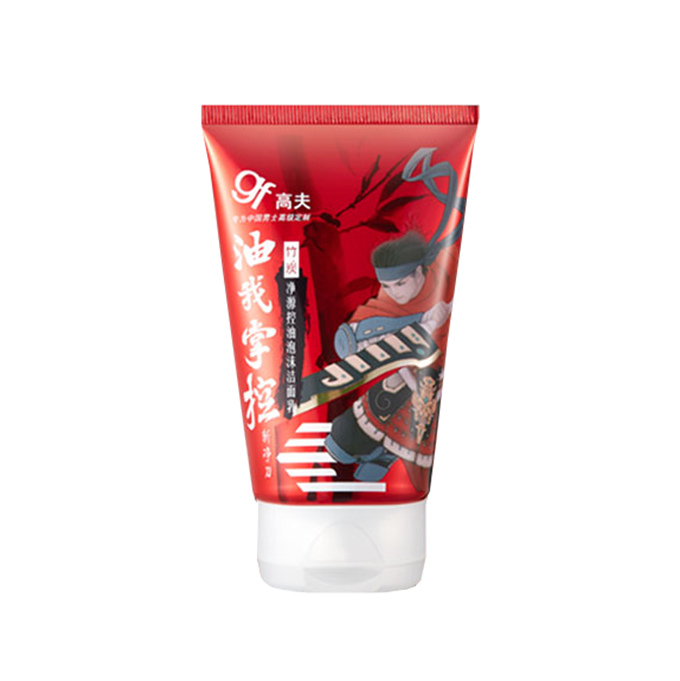 高夫 控油竹炭泡沫洁面乳