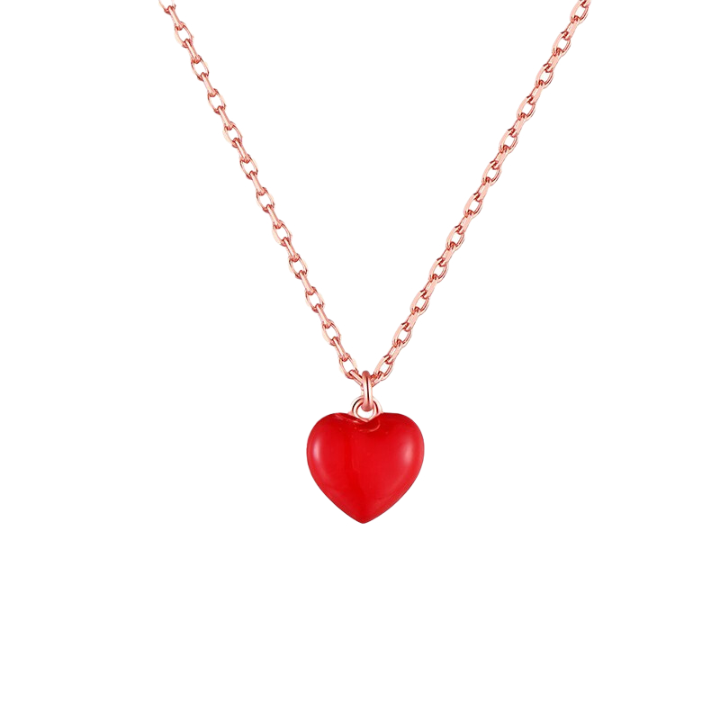 AGATHA 耐戴爱心项链