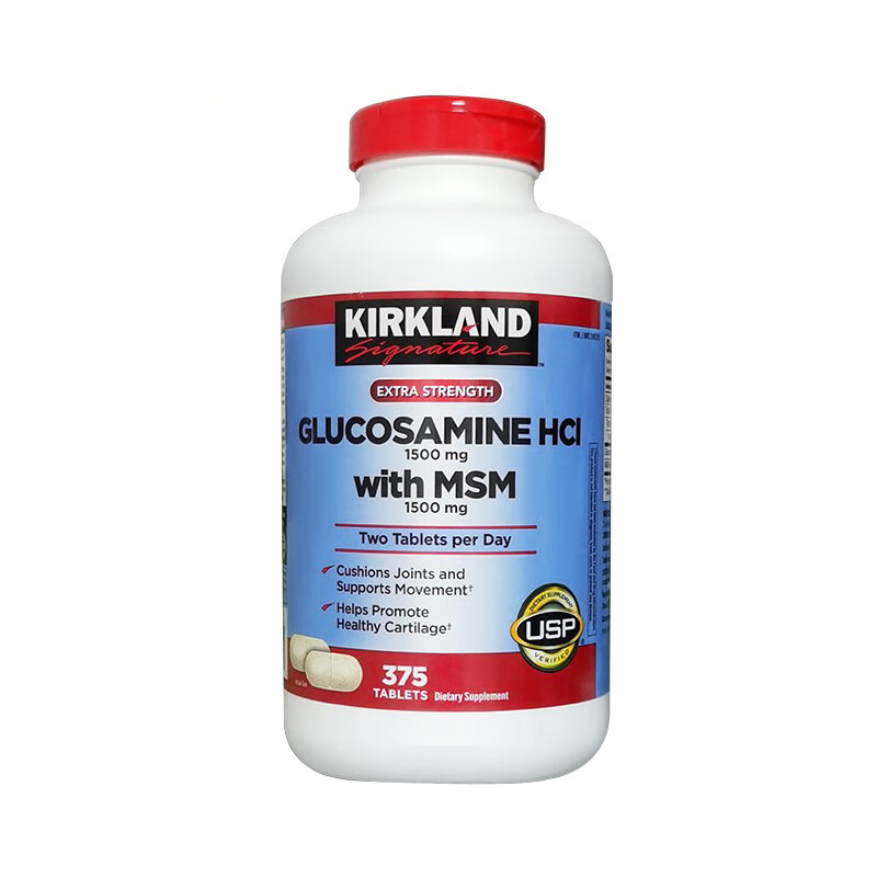 柯克兰 高品质氨糖软骨素钙片