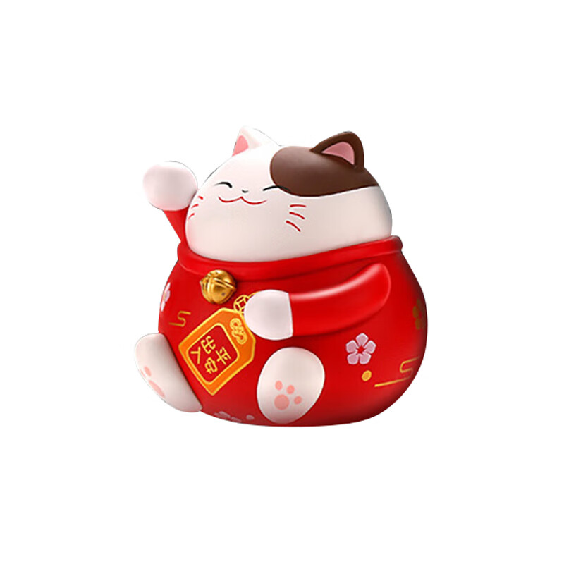 恩杰马 招财猫汽车出风口香水