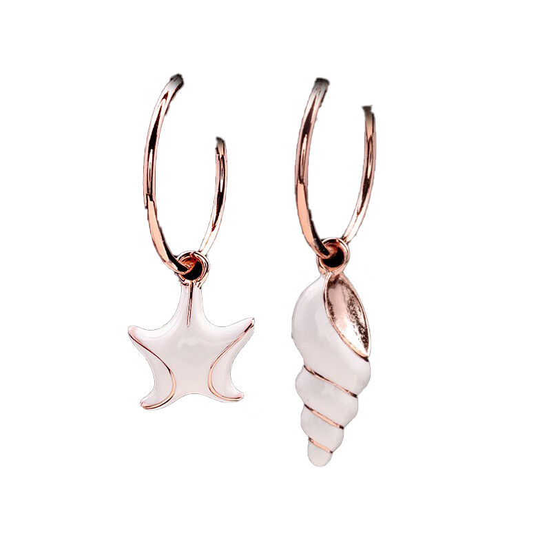 IDee不对称夸张时尚耳环