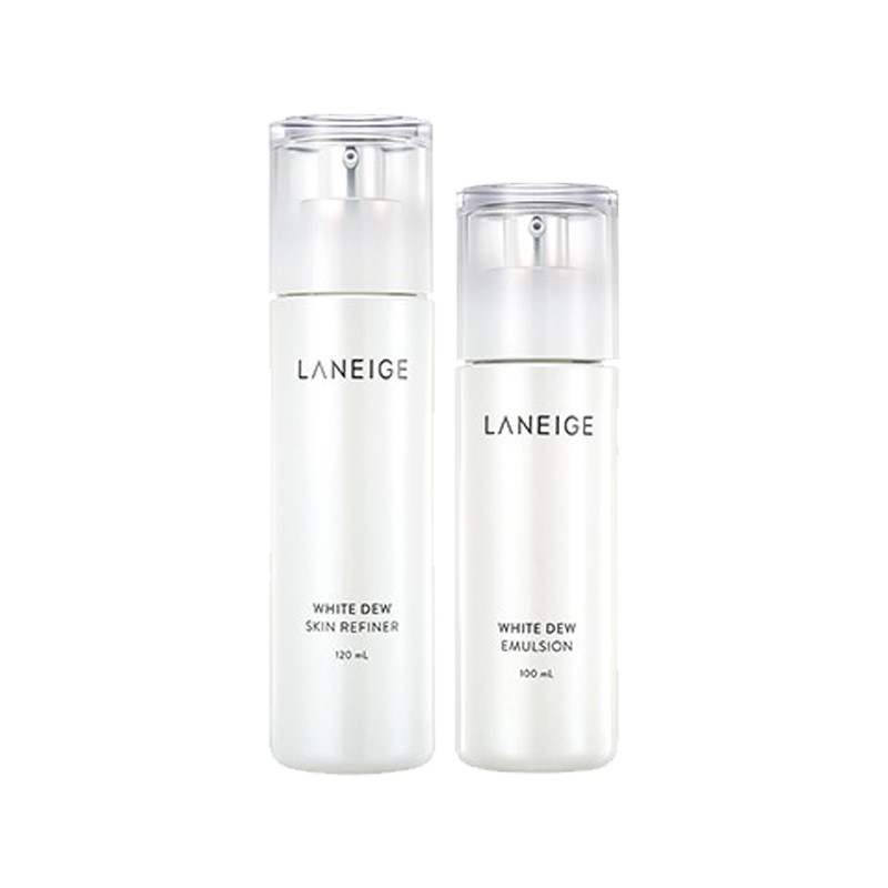 兰芝 臻白晶透护肤套装