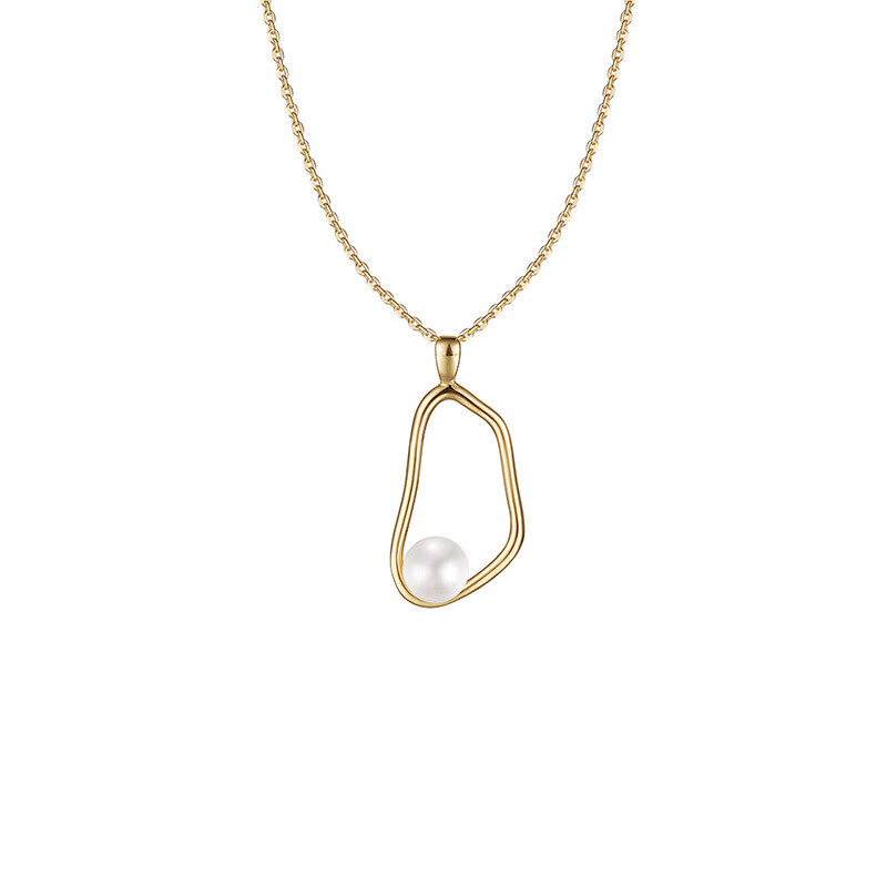 阿菲娜淡水珍珠锁骨链