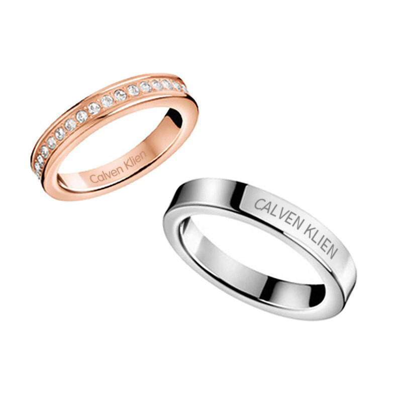 SSN 简约素圈戒指